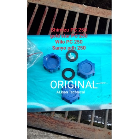 Tutup tabung bawah pompa air otomatis shimizu PC 250 asli ORIGINAL