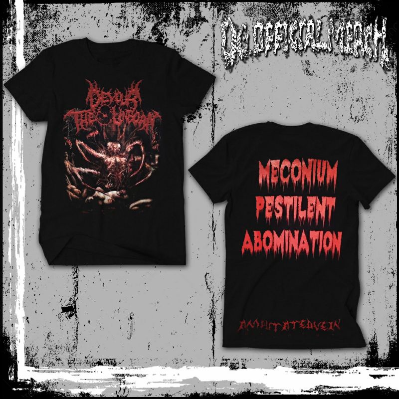 TSHIRT - DEVOUR THE UNBORN "Meconium"