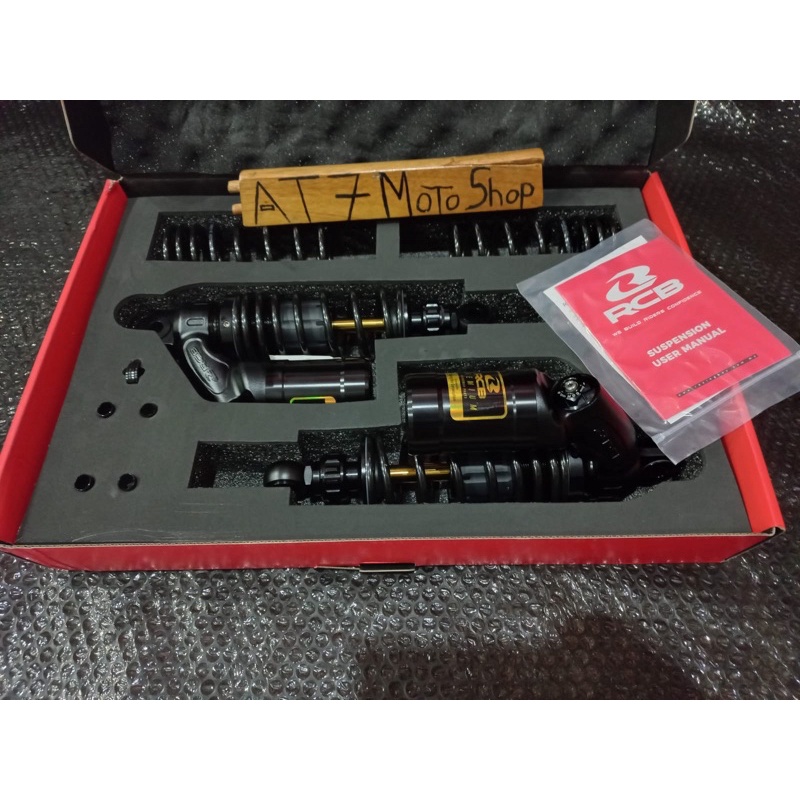 Shock rcb black series 280mm F1zr jupiter shock rcb f1zr VD black gold