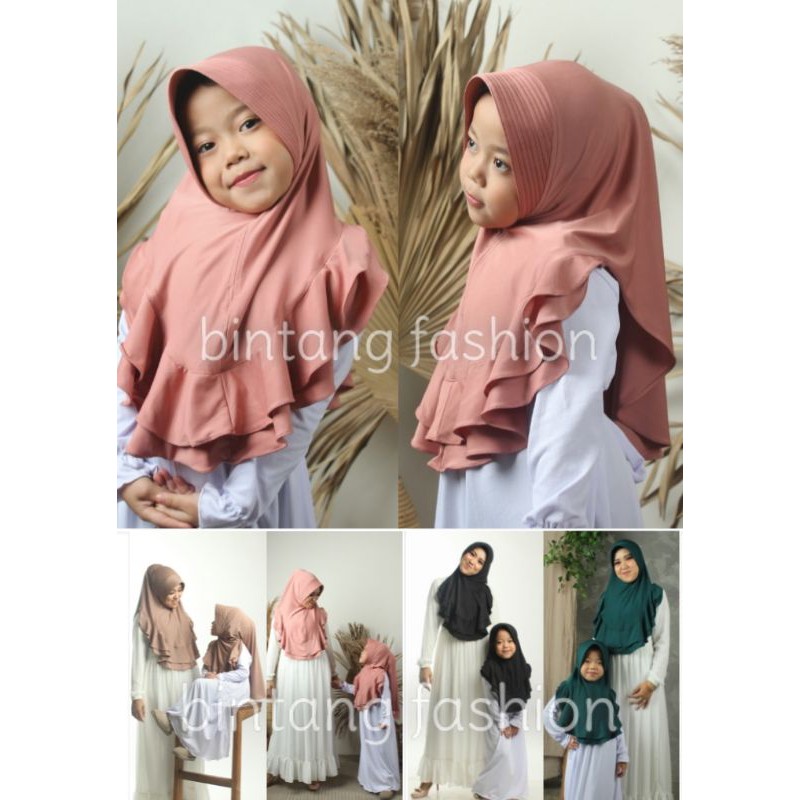 Bergo Aulia Anak Hijab Instan Termurah KERUDUNG ANAK JILBAB ANAK HIJAB ANAK INSTAN KERUDUNG ANAK INSTAN COUPLE COD