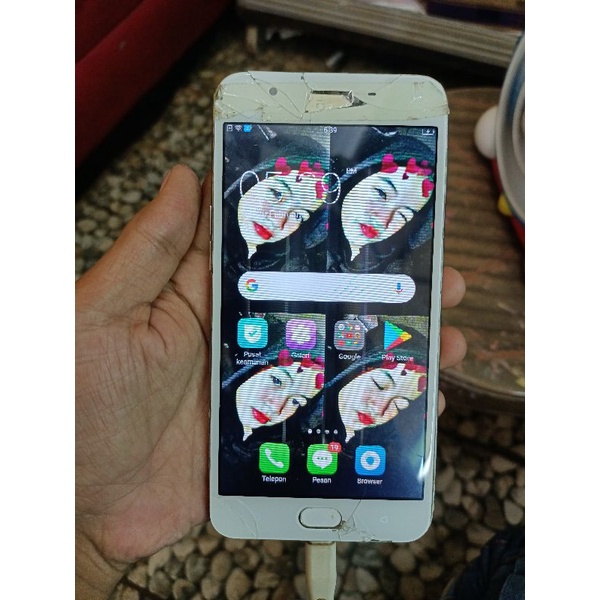 Oppo F1s Ram 3GB internal 32GB Minus LCD