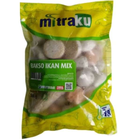 Jual Mitraku Baso Ikan Mix 500 Gr Bakso Ikan Shopee Indonesia