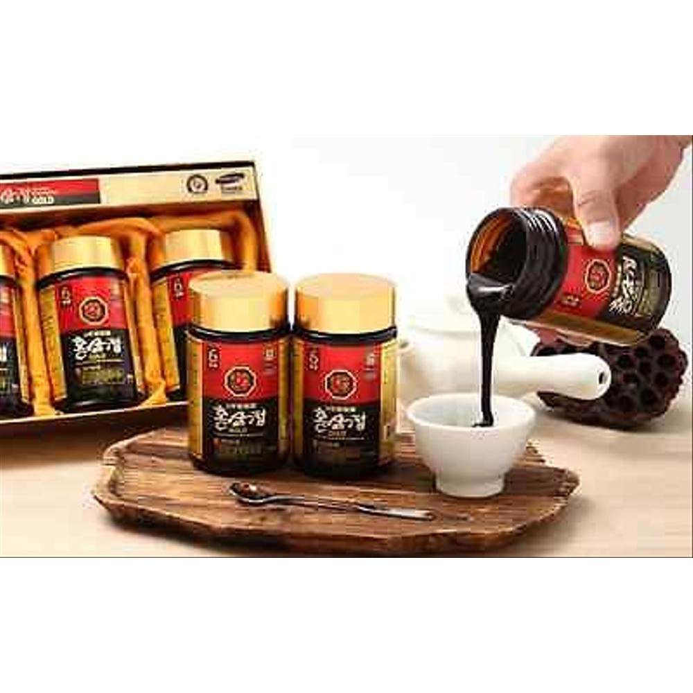 

Korean Red Ginseng Extract Gold 150g x 3 (1pack Isi 3botol Ginseng) Terbaik