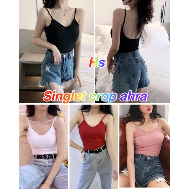 SINGLET CROP AHRA/SINGLET/CROP/KEMBAN