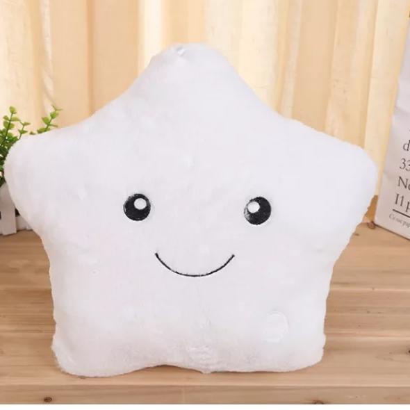 Segera Beli Boneka LED Bantal Nyala Mainan Import Bintang / Bantal Tidur / Hiasan Kamar