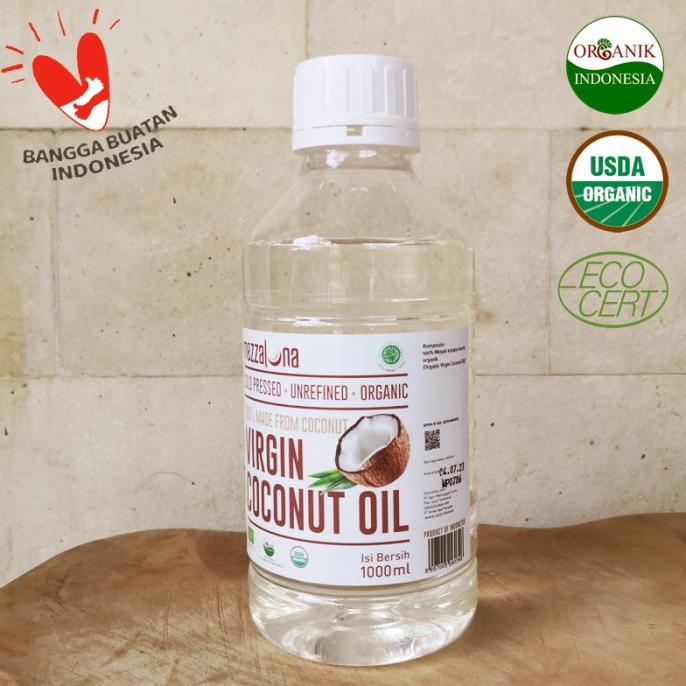 

EVCO Organik Mezzaluna 1 Liter Minyak Kelapa VCO Virgin Coconut Oil 1L