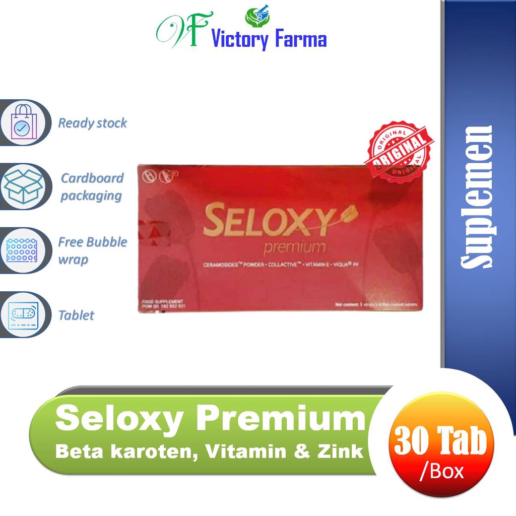 Seloxy Premium Vitamin dan Mineral 30 Tablet