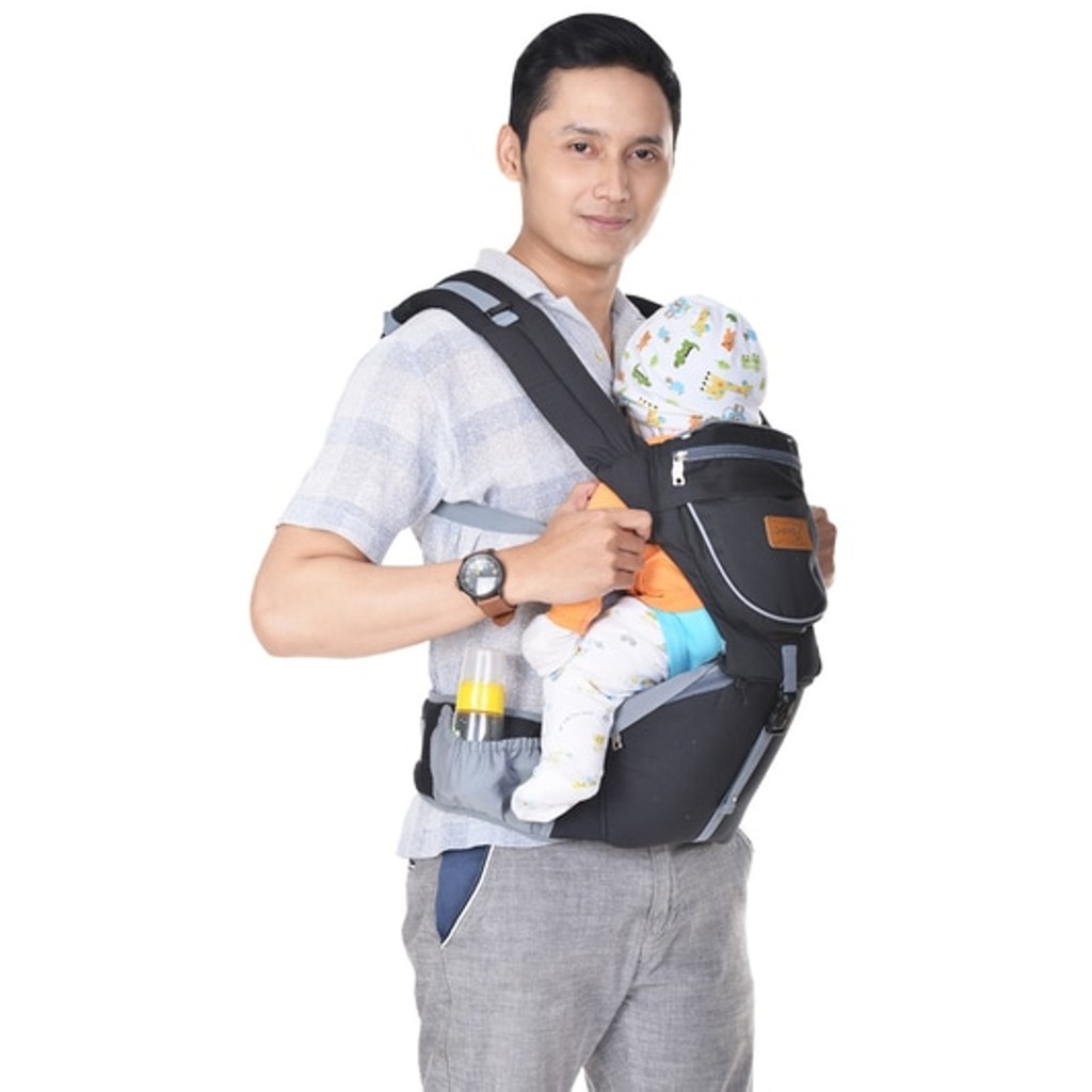 Jual Dialogue Baby Gendongan Hipseat Plain Color 01 DGG1004 Diskon