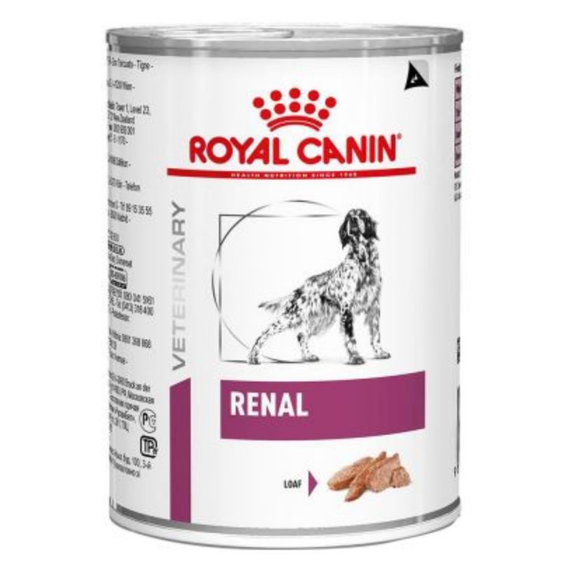 

23bagusmenshop - Royal Canin Veterinary Renal Dog Wet Food 410gr Makanan Anjing Ginjal