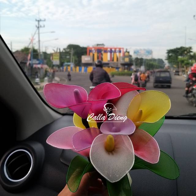 Buket bunga calla lily #Artificial flowers