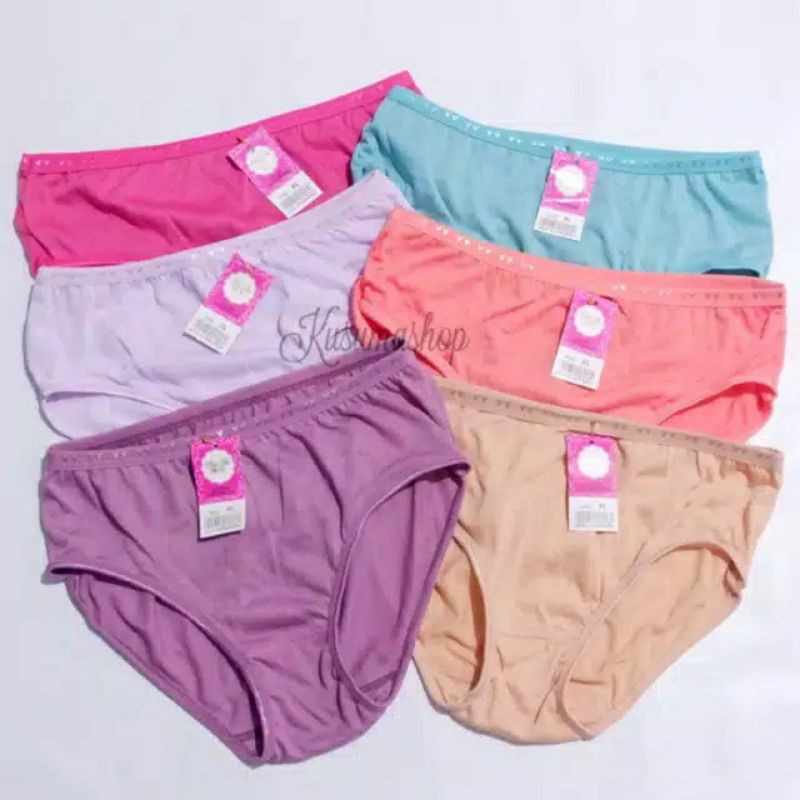 Celana dalam  wanita remaja dan dewasa. harga 6 dan  12 pcs