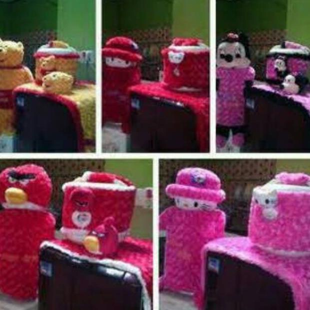 Tutup galon set Galon Kulkas Magic Com tutup galon karakter 2pcskg Terbaru