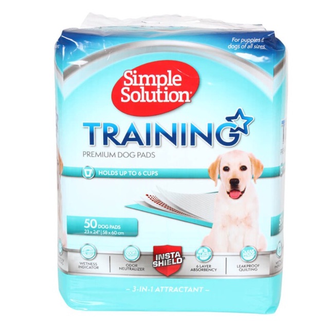 Training toilet pads for puppy / latih pipis poop pee anjing 50 pcs