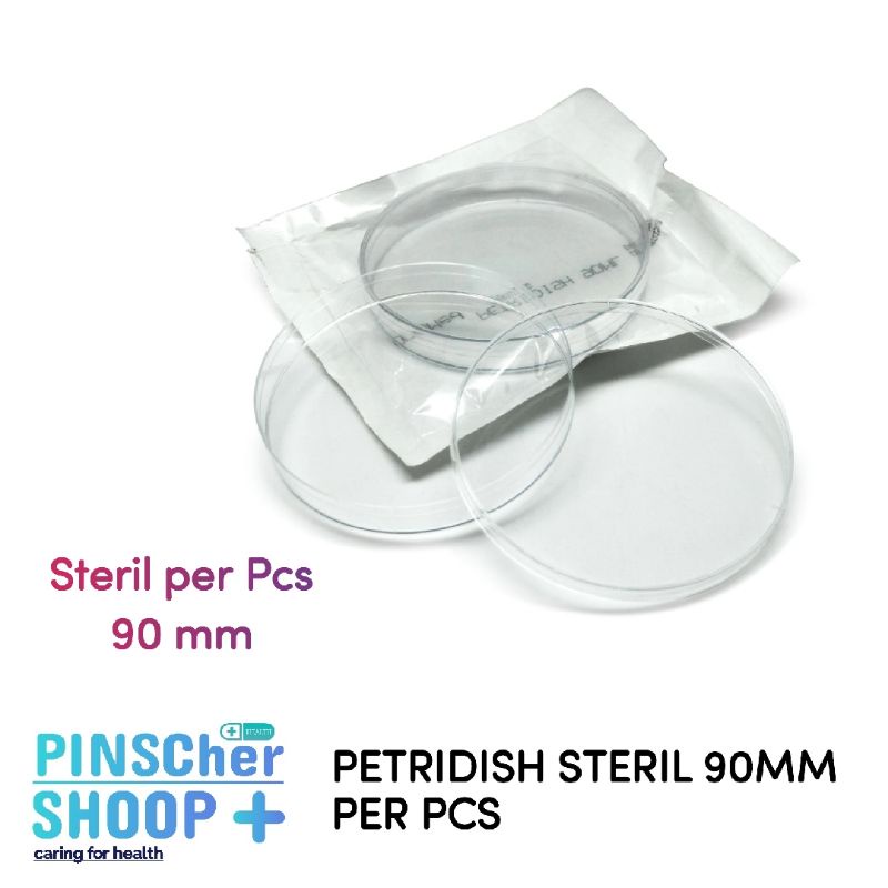 PETRIDISH 90 MM STERILE ONEMED PER PCS