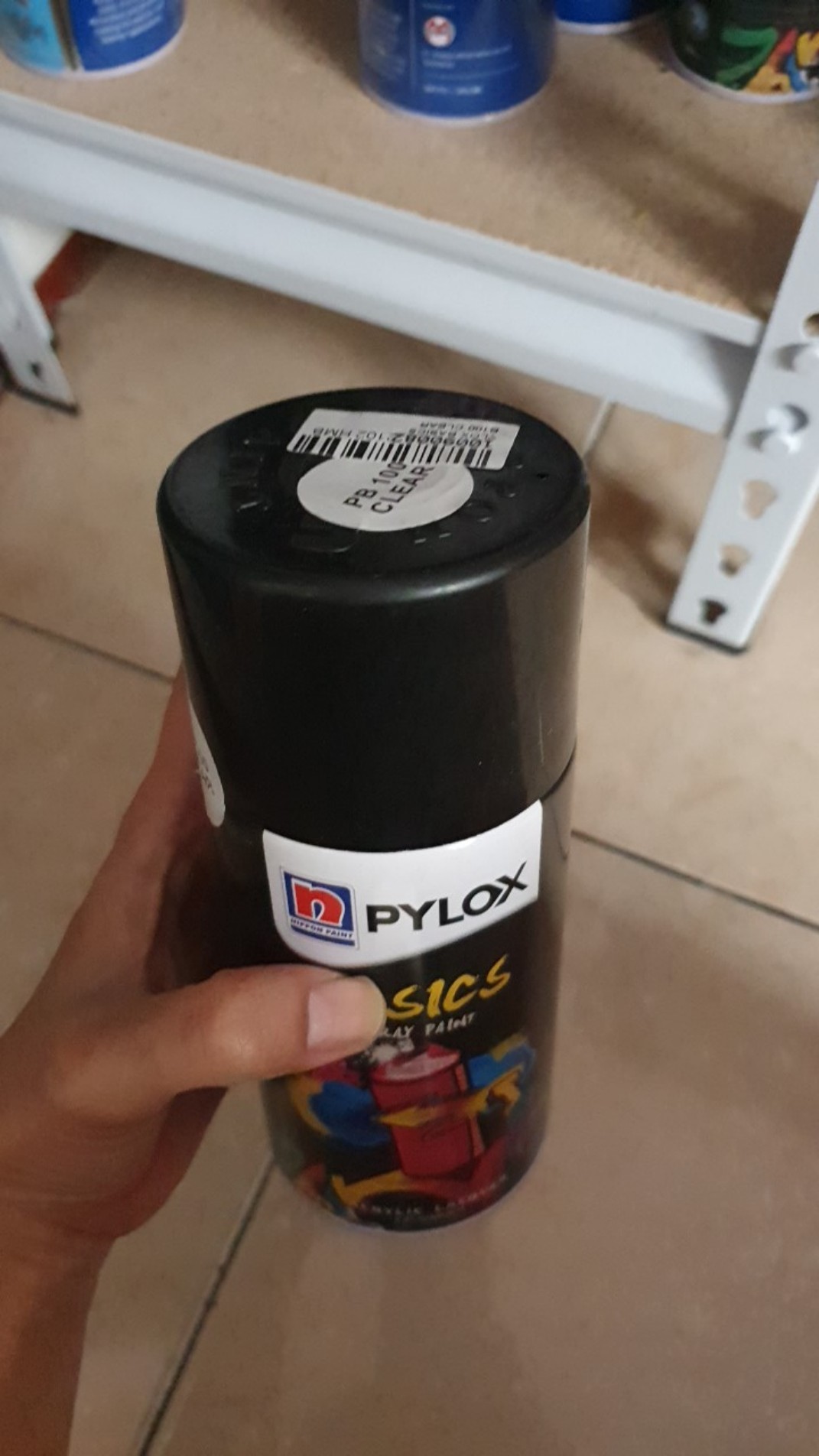 Pylox Cat Semprot Mobil Besi Pylox Basic Spay Nippon Paint 300cc Basics (khjabodetabek & Jawa Barat)