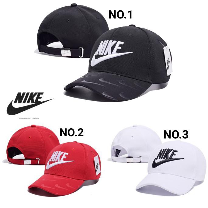 Cuci Gudang Nike Baseball Cap / Topi Nike Full Timbul Relief - No.3 Sale