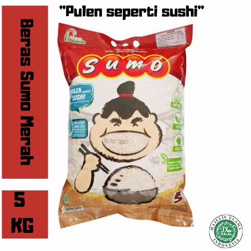 

beras sumo 5kg merah premium