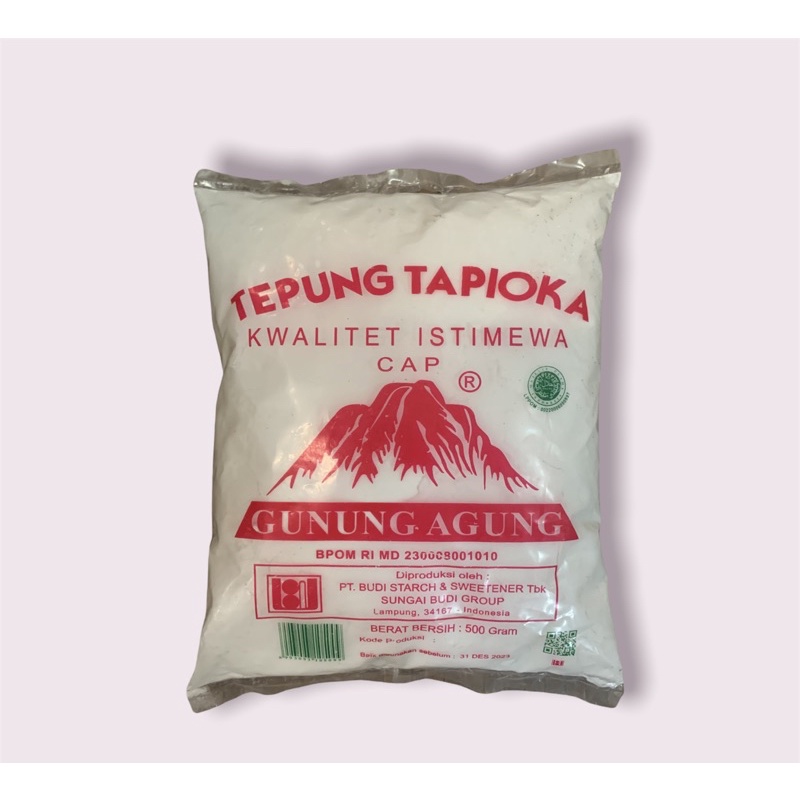 

tepung tapioka cap gunung agung