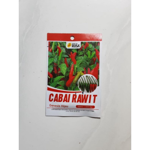 Benih Cabe Rawit Cap Rusa Kemasan Kecil/Small Pack