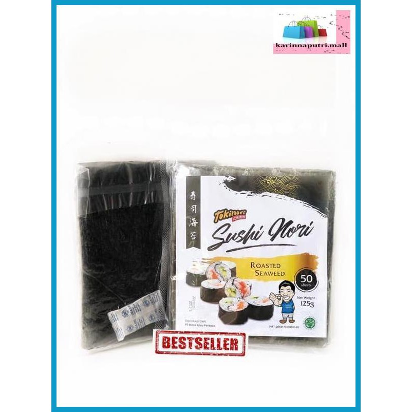 

E5Ewsfg- Tokinori Yaki Sushi Nori- Roasted Seaweed- Rumput Laut 50Pc 78Itjyhf-