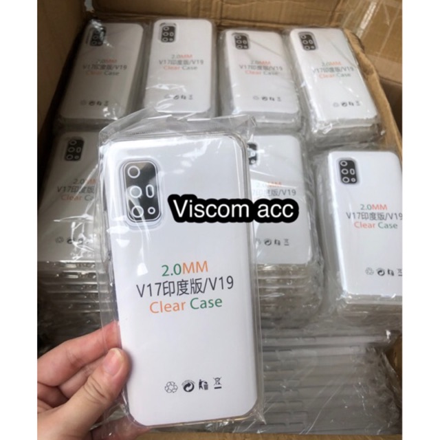 silicon bening vivo v19 / vivo v17 jelly case clear transfaran