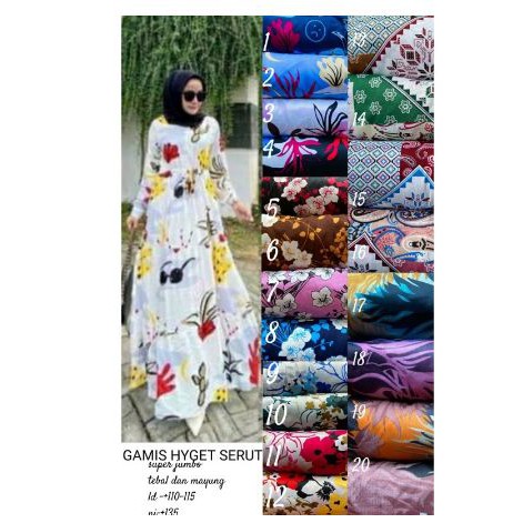 GAMIS MURAH / GAMIS hyget /GAMIS 30RIBUAN/GAMIS TERLARIS 