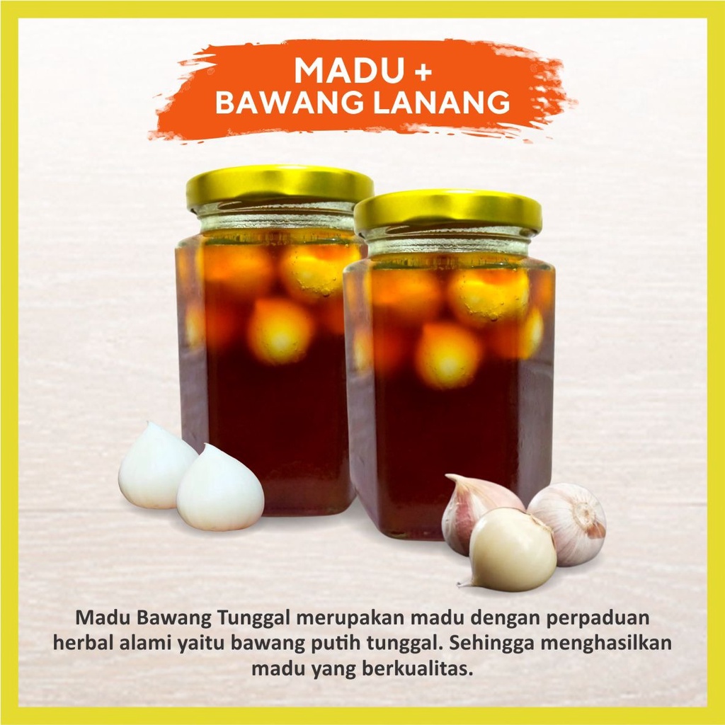 

Madu Bawang Lanang/Madu Herbal - Garansi Murni & Asli 100%