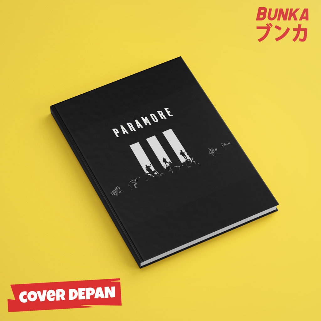 

Notebook Band Paramore Stage Hardcover A5 Buku Tulis Catatan Notes Agenda Planner Jurnal