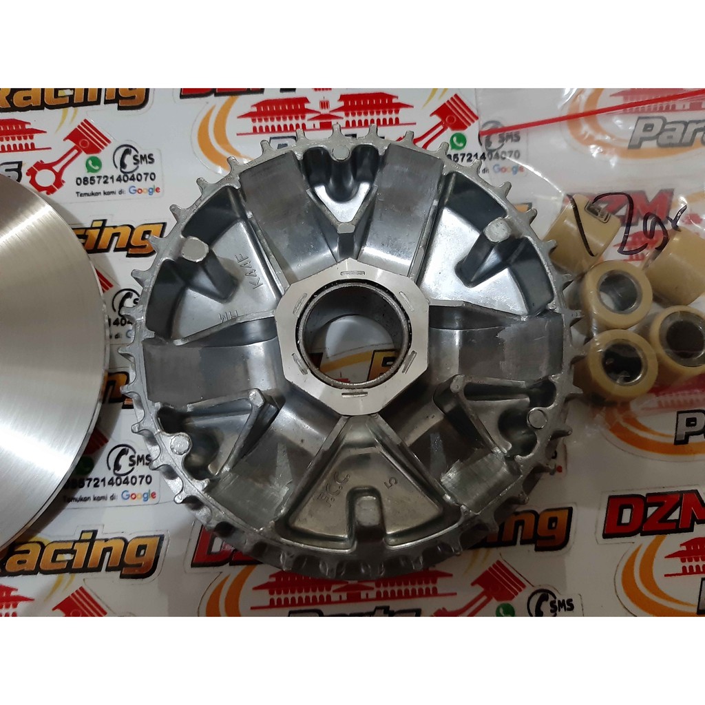 Paket Upgrade Pulley Cvt Rumah Roller Modifikasi Dzm Racing Beat