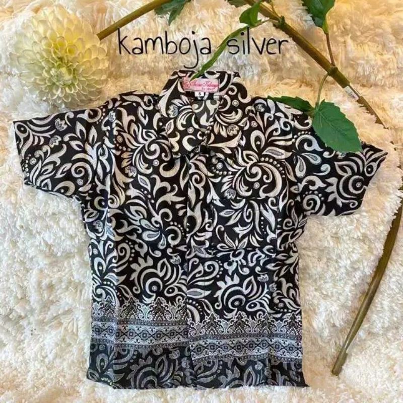 NEW REAL PICT KEMEJA ANAK/BATIK ANAK/BATIK RESMI /COUPLE BATIK