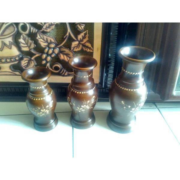 Terbaru Vas Bunga Motif Guci Antik Murah