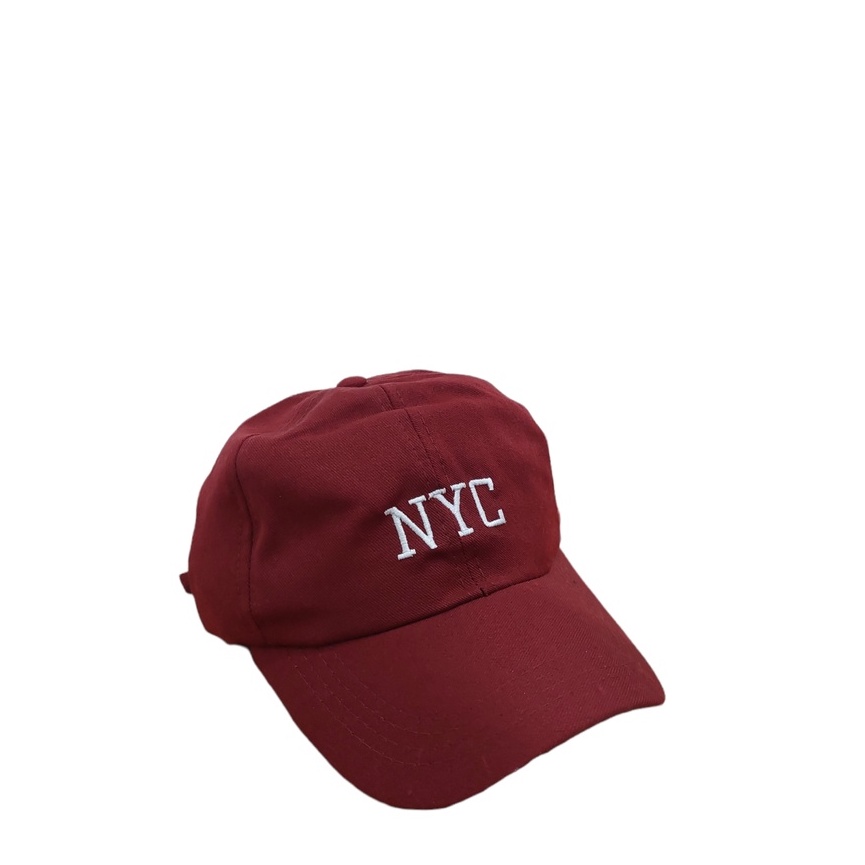 Topi Baseball Bordir NYC / Topi NYC Ring Besi Unisex Kualitas Premium