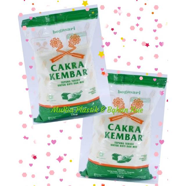 Tepung Cakra Kembar Tepung Cakra Tepung Protein Tinggi Shopee Indonesia