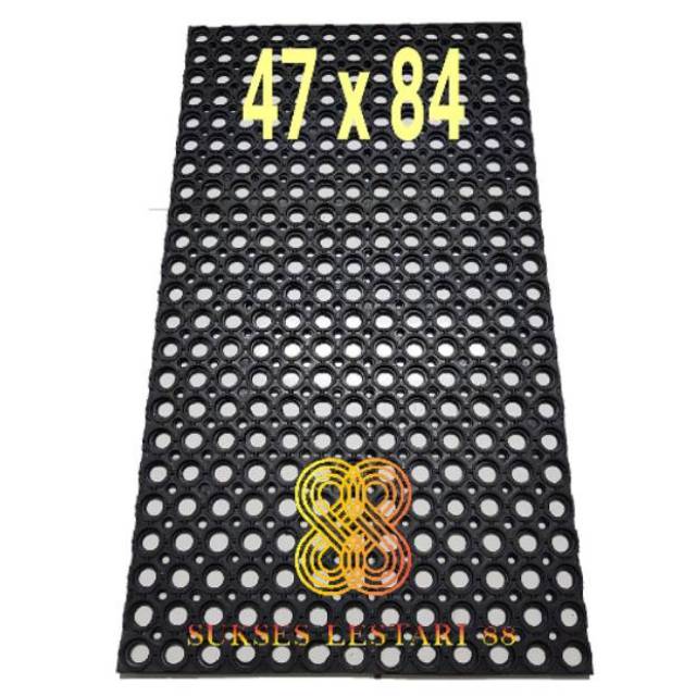 Keset Karpet Karet Anti Slip Kamar Mandi - Top Dek Mini