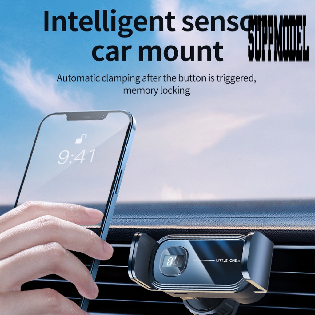 Bracket Holder Smartphone Universal Ukuran Mini Untuk Ventilasi Ac Mobil