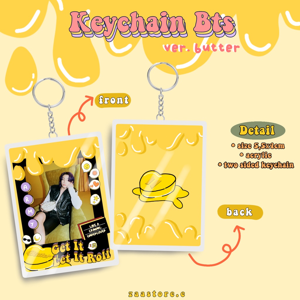 Keychain Bts Butter