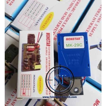 Kit Reg TV Gacun/Monstar 29&quot; Regulator Televisi Power Supply Merk Gacun Monstar