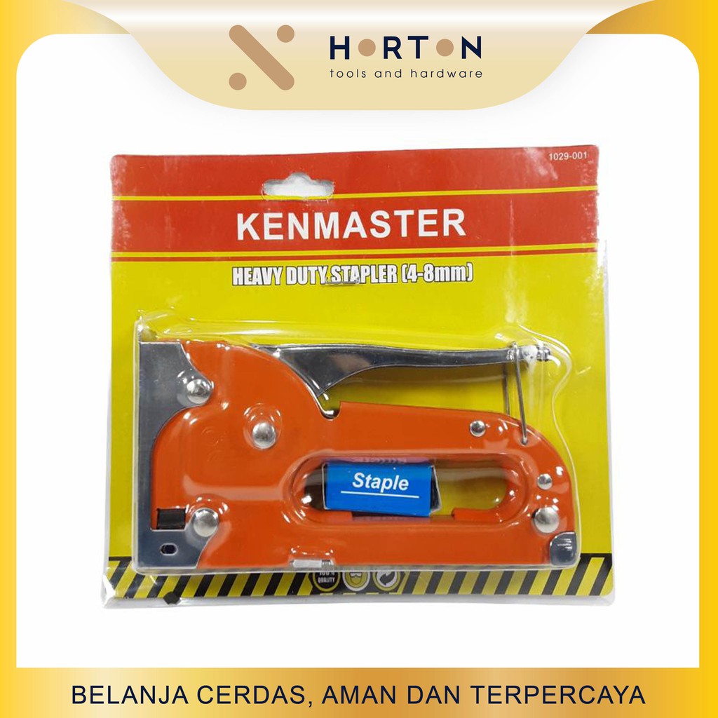 

Kenmaster Staples Gun Blister Orange 4 - 8 mm