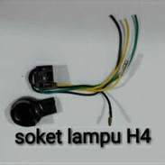 soket lampu ninja r ninja rr ninja 250 z250 athlete ninja mono fiting lampu fitting lampu H4 lampu d