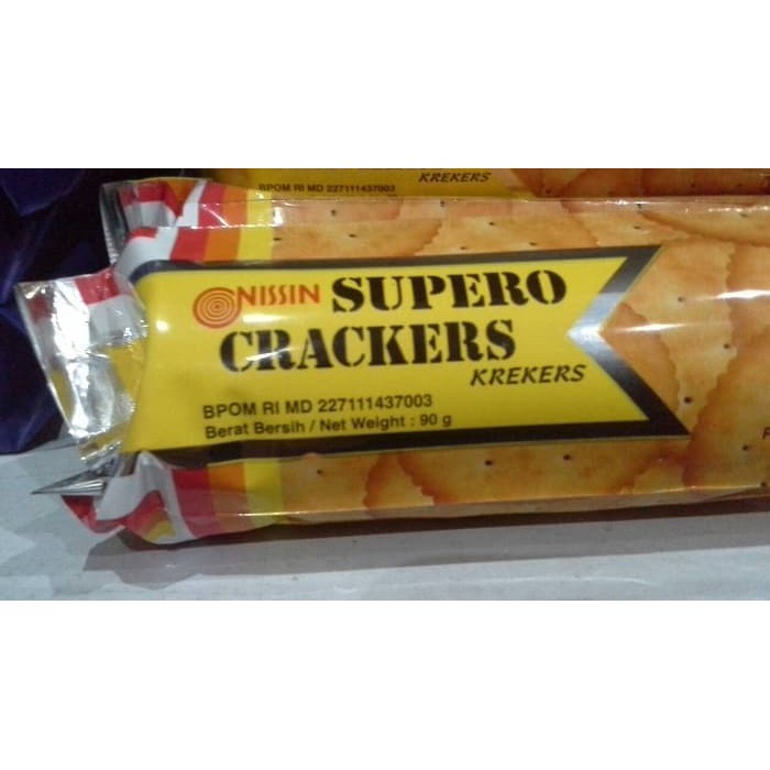 

NISSIN SUPERO CRACKERS 90 GRAM