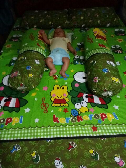 Seprei Sprei Murah Karakter Keropi Melody Homemade Berkualitas