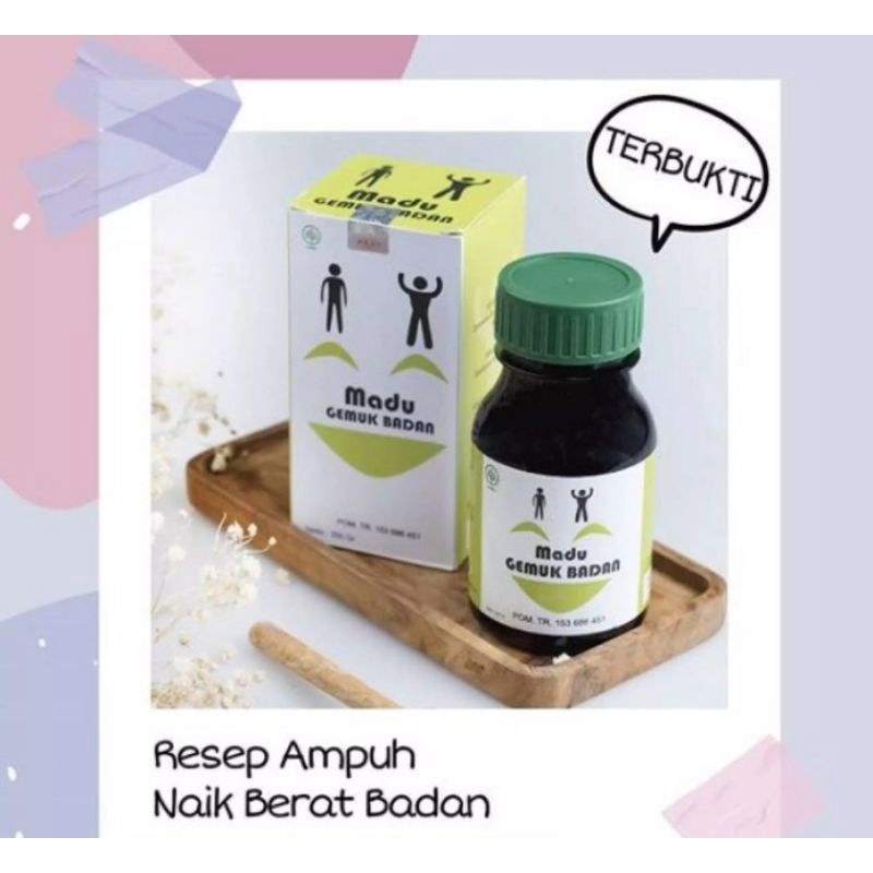 Madu gemuk badan dewasa 350 gram