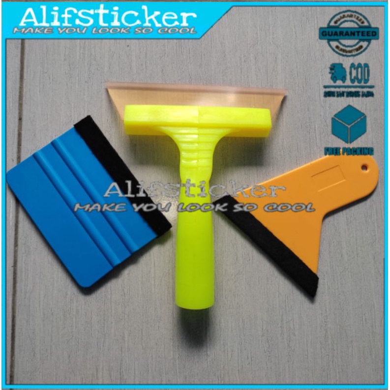 Alat Pasang Stiker Kaca Film Alat Pasang Skotlet Alat pasang Wallpper Full Set