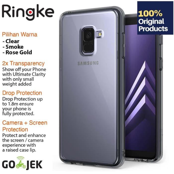 Case Samsung Galaxy A8 & A8 Plus 2018 - Original Ringke Rearth Fusion - Clear, A8 Plus