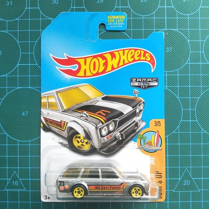 maddox - HOT WHEELS 71 DATSUN WAGON 510 ZAMAC SILVER | HOTWHEELS DATSUN WAGON