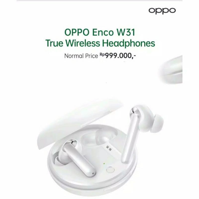 OPPO Enco W31 True Wireless Headphones