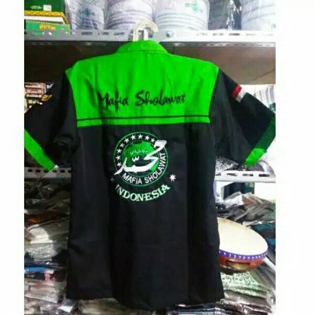 KEMEJA MAFISH / MAFIA SHOLAWAT/ KEMEJA PENDEK/ KEMEJA PECINTA SHOLAWAT