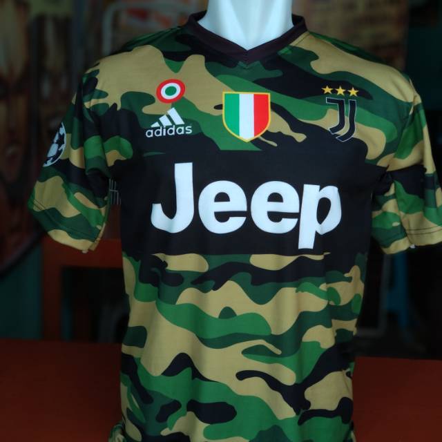 juventus army green jersey