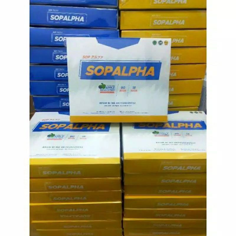 SOP ALPHA BIOBOOST SOPALPHA SALMON OVARY PEPTIDE ATASI STROKE KOLESTEROL