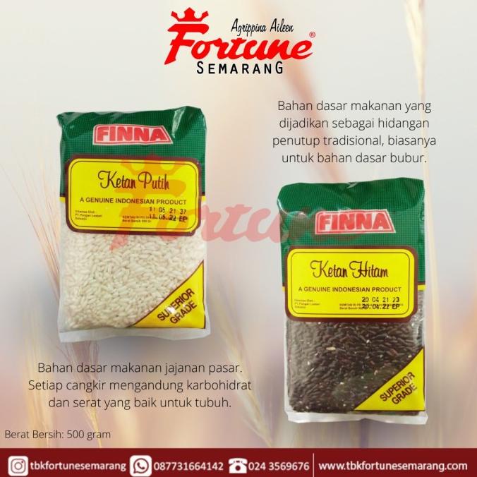 

cusss order] FINNA KETAN HITAM 500GR